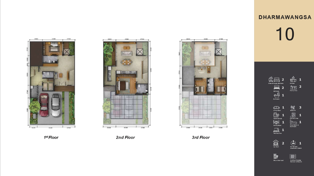 Layout Dharmawangsa 10