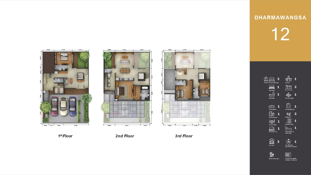 Layout Dharmawangsa 12