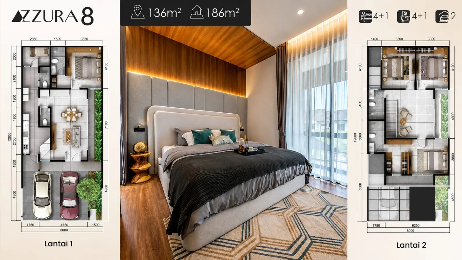 Bedroom azzura